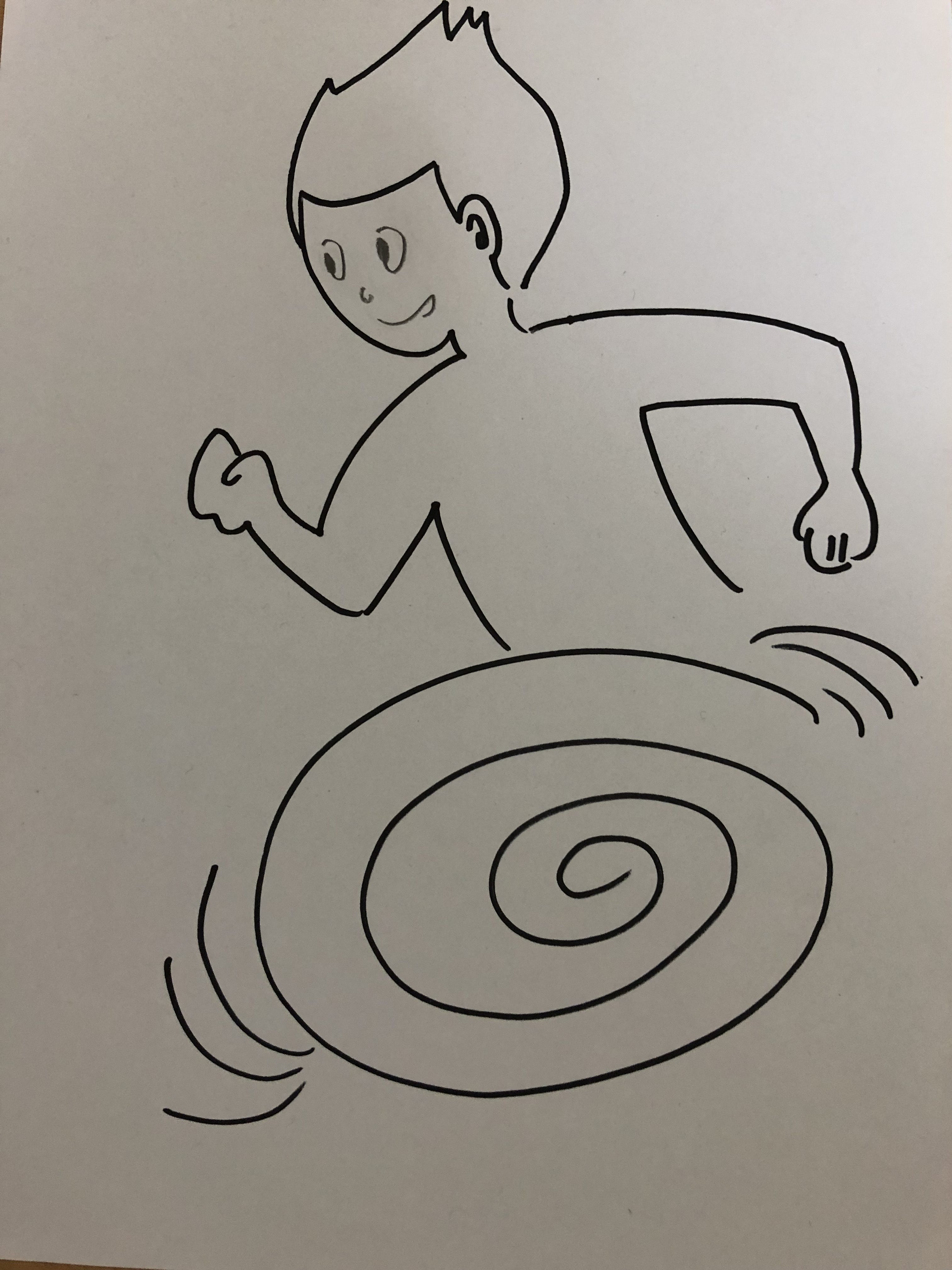 マンガの表現に学ぶ実走 下半身をクルクル回転させるイメージで走ってみよう ドラクエ